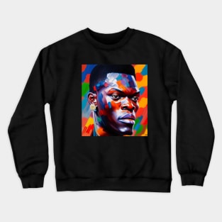 israel adesanya Crewneck Sweatshirt